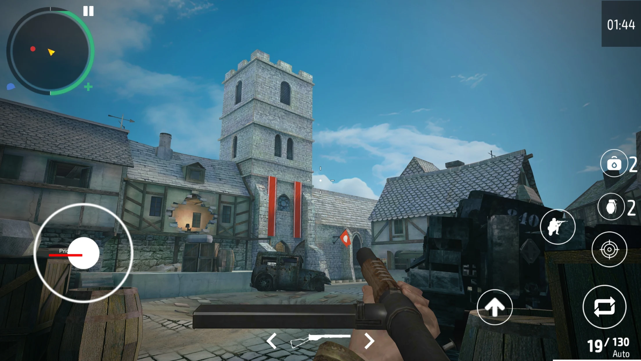 World War 2 Blitz war games screenshot