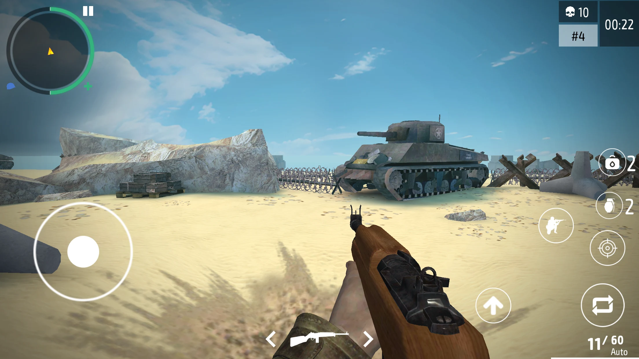 World War 2 Blitz war games screenshot